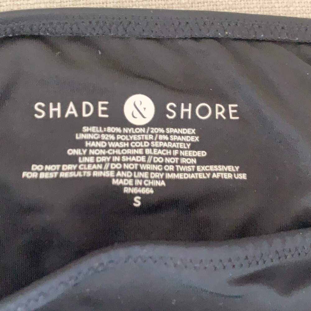 Shade & Shore | Hipster Dbl Tab Bikini Bottoms Size S - Picture 3 of 4